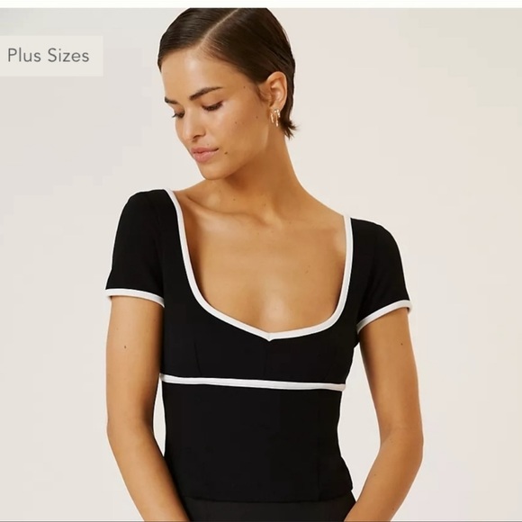 Maeve Tops - NWT Anthropologie Maeve sweetheart ponte top!